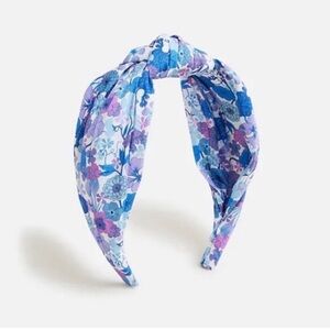 J. Crew Liberty Print Knot headband